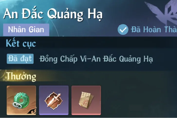 Ảnh Nhân Gian An Đắc Quảng Hạ trong game Nghịch Thuỷ Hàn