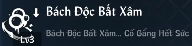 Nội Tại Bách Độc Bất Xâm