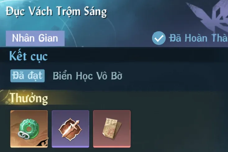 Ảnh Nhân Gian Đục Vách Trộm Sáng trong game Nghịch Thuỷ Hàn