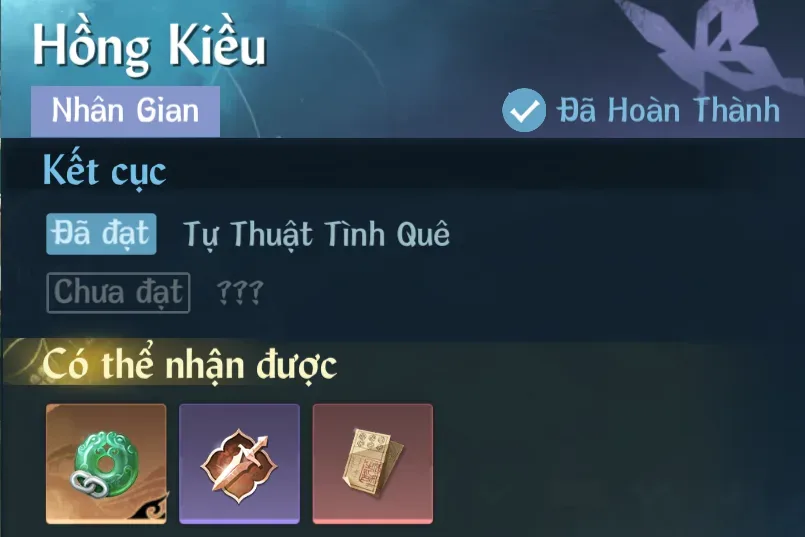 Ảnh Nhân Gian Hồng Kiều trong game Nghịch Thuỷ Hàn