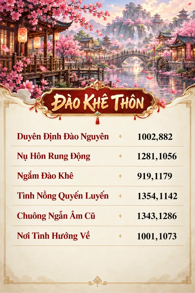 Ngắm Nhìn Nhân Gian-Đào Khê Thôn