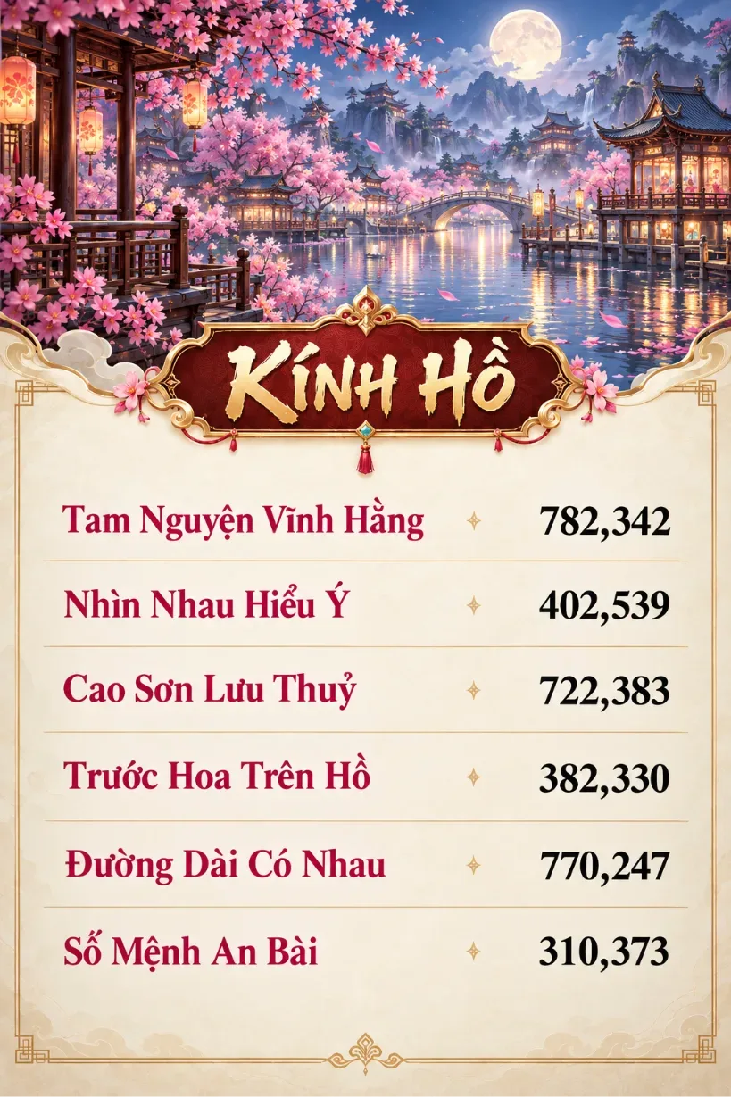 Ngắm Nhìn Nhân Gian-Kính Hồ