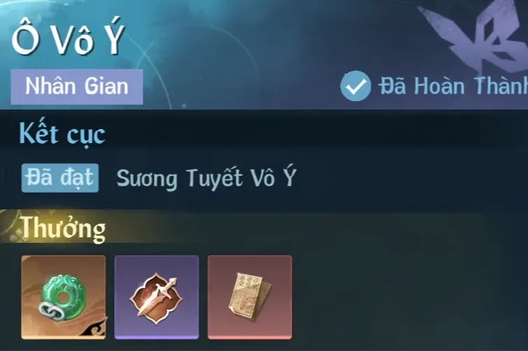 Ảnh Nhân Gian Ô Vô Ý trong game Nghịch Thuỷ Hàn