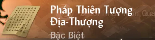 Pháp Thiên Tượng Địa-Thượng