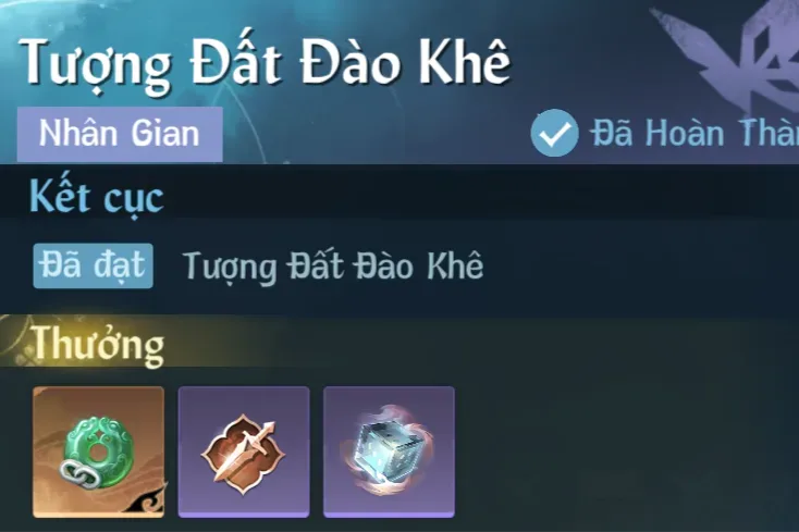 Ảnh Nhân Gian Tượng Đất Đào Khê trong game Nghịch Thuỷ Hàn