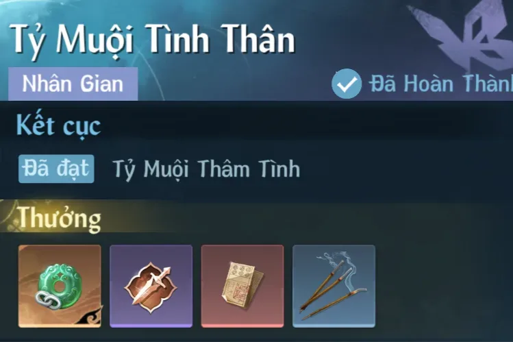 Ảnh Nhân Gian Tỷ Muội Tình Thân trong game Nghịch Thuỷ Hàn